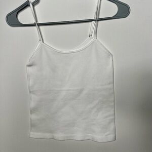 Rib adjustable strap cami